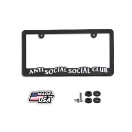 Antisocial Social Club ASSC License Plate Frame