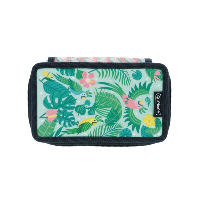 Herlitz® School Pencil Case with 3 Compartments without Accessories |