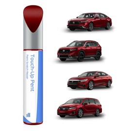 PARTS4EV R-569M Radiant Red Metallic Touch Up Paint Compatible with Honda Exact Match Chips and Nicks Touch Up