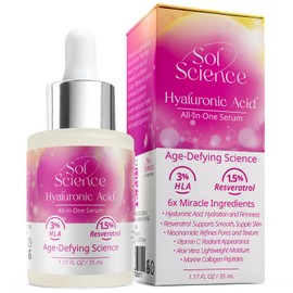 All-in-One Face Serum – Hydrating Serum with Vitamin C and Collagen for Smoother, Firmer-Looking Skin