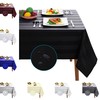 Table Cloth Tablecloths Square and Rectangular Premium Fabric Tablecloth, Waterproof