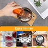 3 Pcs Canning Funnel with Strainer Stainless Steel Wide Mouth