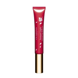 CLARINS INSTANT LIGHT Natural Lip Perfector Lip Gloss Red Shimmer 0.35oz #12
