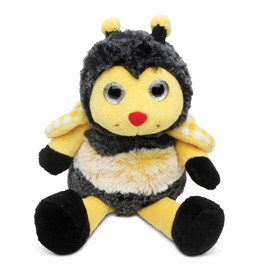 DolliBu Sitting Bee Super Soft Stuffed Animal, Cute Realistic Stuffed Animals for Girls. Boys and Adults Animal Gifts, Kids Bee Nursery Decor for Newborn - 7 inches