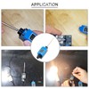 Youmile 3pcs ME-9101 Flexible Coil Spring Rod Momentary Limit Switch
