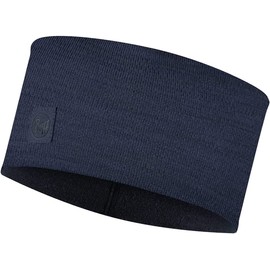Buff Merino Wide Headband 1294417881000, Unisex Headband, Navy, One Size EU