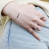[Lara Christie] Women's Pinky Ring, Sterling Silver 925, Silver, Birthstone,