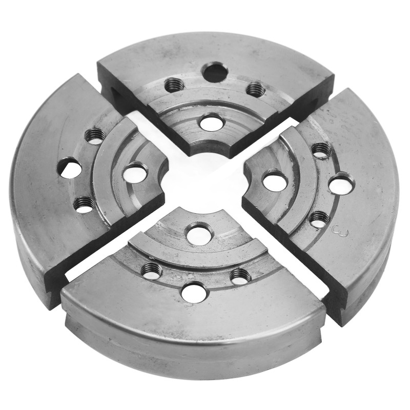 Wood Lathe Chuck Strong Wear Resistant Compact Stable Performance Woodworking