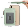 Cynure Women & Men Leather RFID Blocking Card Holder Slim
