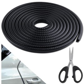 GOLD DEER Car Door Edge Protector Auto Door Protector Edge Guard Car Door Scratch Resistant Close Sound Improvement Door Guard Rubber Car Door Protector Edge Guard Car Door Protector No Glue U Shaped