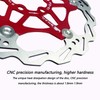Newgoal Bicycle Disc Brake Disc, 180mm Bicycle Brake Disc Mountain