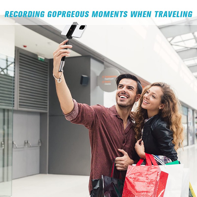 Mini Tripod for Webcam and Phone, Metal Extendable Webcam Stand