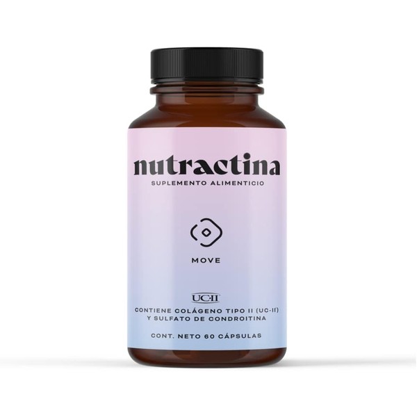 NUTRACTINA MOVE | CÁPSULAS CON COLÁGENO TIPO II Y SULFATO