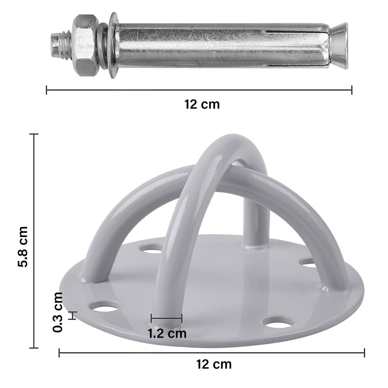 Ironwill Ceiling Anchor – Wall or Ceiling Mounting Bracket for