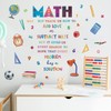 TOARTI Math Wall Decals for Classroom School Math Wall Sticker