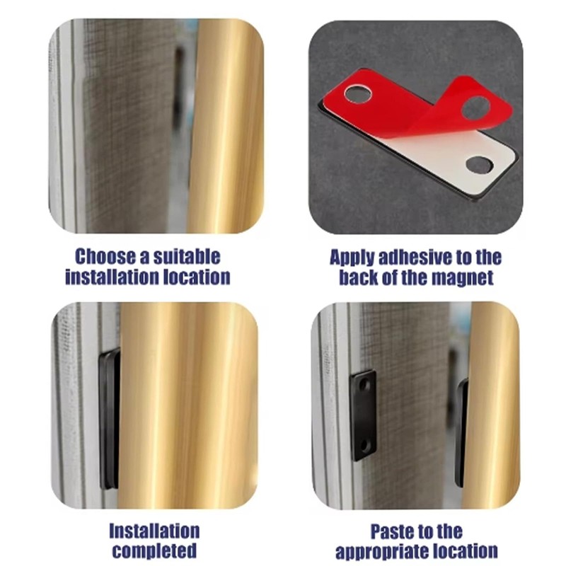 XUTONG 12PCS Cabinet Magnetic Catch，Strong Door Closer, Furniture Cupboard with