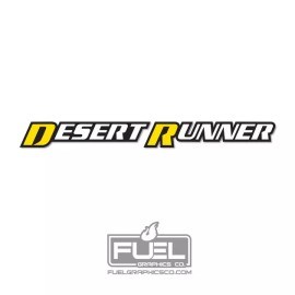 Nissan For Nissan Frontier Desert Runner Premium Vinyl Decal - 32" x 3.25" tall