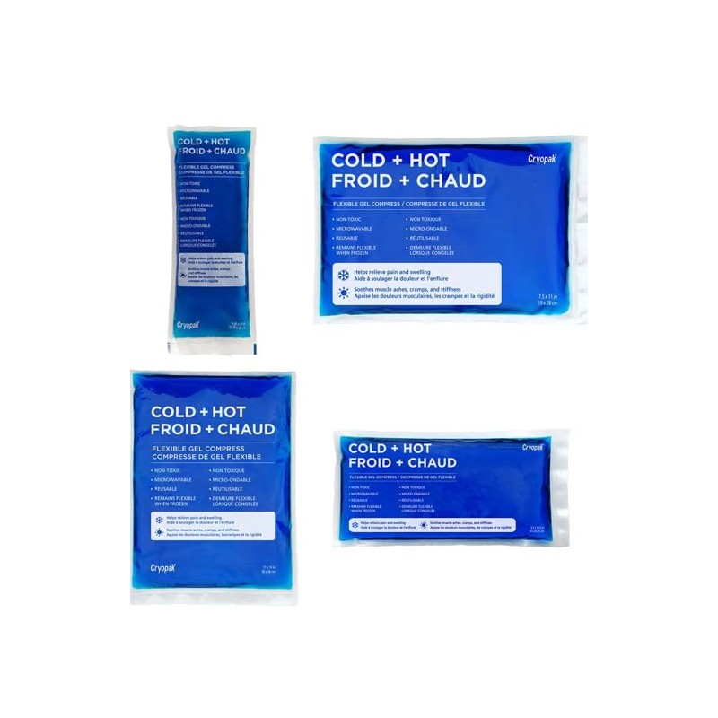 Cryopak Cryopak Hot Pack Cold Pack Flexible Gel Compress 4.25
