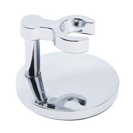 amleso Stable Stainless Steel Male Double Edged Safety Shaving Shaver Stand Holder Razor Stand for Men Razor Holder Metal Shaving Razor Stand Razor Holder Travel Shave Razor Holder Gift for Men