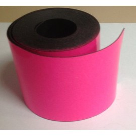 Magnet Valley Dry Erase Fluorescent PINK Magnetic Strip Roll 1" x 100' Write on/Wipe off Magnet