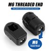 Gas Strut End Fittings for 10mm Ball-Stud (10 Pack) M6