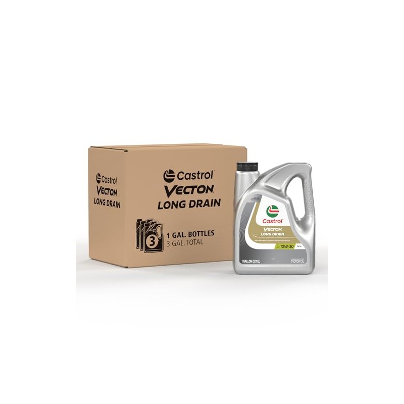 Castrol Vecton Long Drain 10W-30 CK-4 Part Synthetic Diesel Engine