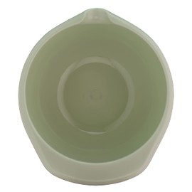 Emsa Prep&Bake Plastic Mixing Bowl, 2.8 Litres, Non-Slip Base, Pouring Rim, Stackable, Green, K3242834