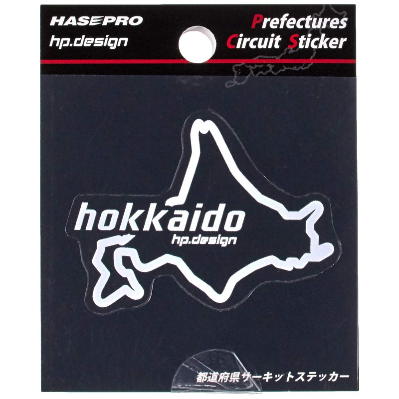 HASEPRO (ハセ・プロ)【都道府県サーキットステッカー】北海道 TDFK-1