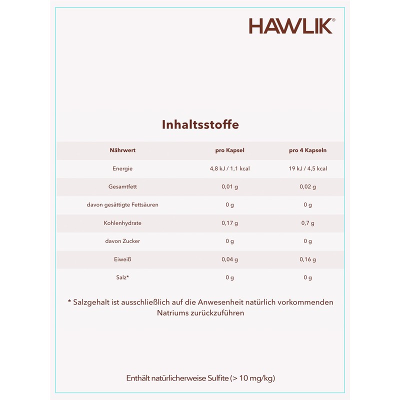 Hawlik Health Products - Auricularia Powder Capsules - Vital Mushrooms