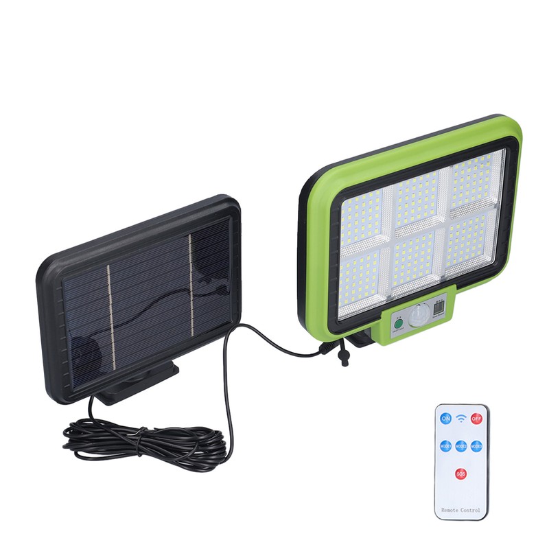 Solar Light Rotatable Panels Rechargeable Battery Motion Sensor Function Waterproof