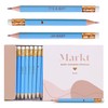 Mini Baby Shower Pencils with Erasers, Presharpened Small Pencils for