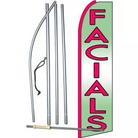 NeoPlex Facials Complete Swooper Flag Bundle