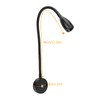 Aramox RV LED Reading Light,12-24V 3W Wall Mount Reading Lamp