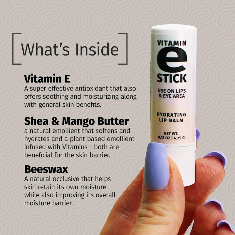 Bálsamo Labial Hidratante Fórmula Nutritiva Con Vitamina E A
