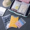 Plastic Travel Bags, 20 PCS Ziplock Waterproof Clothes Storage Pouch