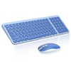 cimetech Wireless Keyboard Mouse Combo, Compact Full Size Wireless Keyboard