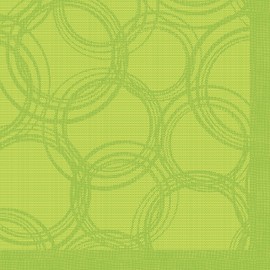 Papstar, Royal Collection #86495 Napkins 1/4 Fold 40 cm x 40 cm Lime Green Pack of 50