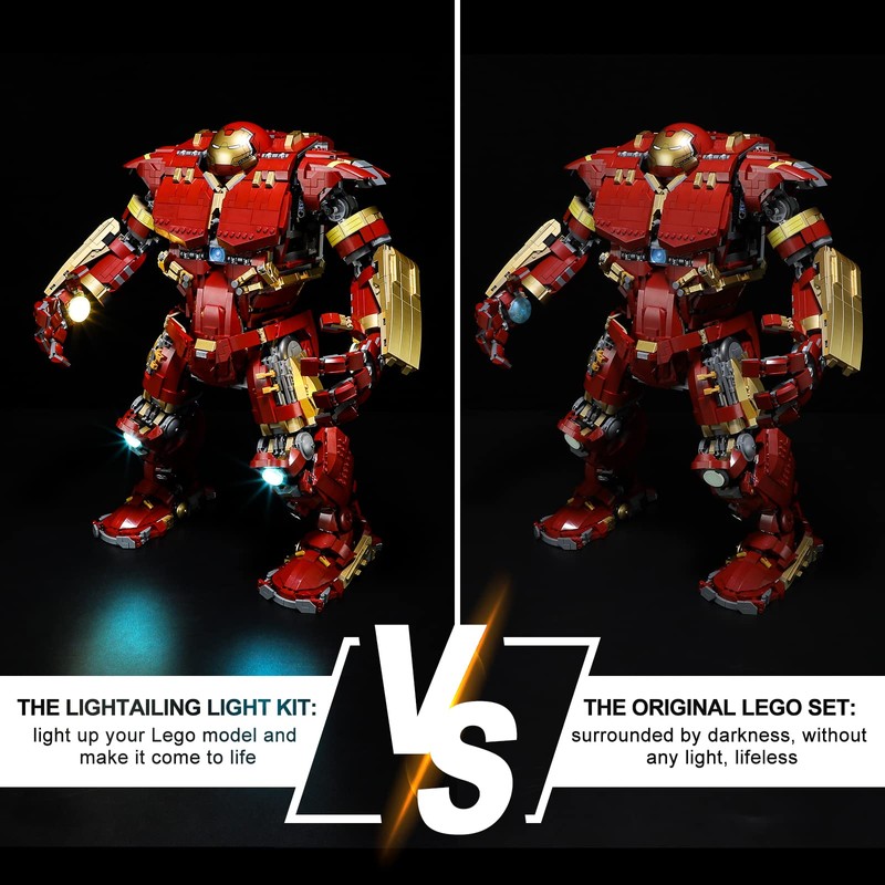 LIGHTAILING Light for 76210 Hulkbuster? - Led Lighting Kit Compatible