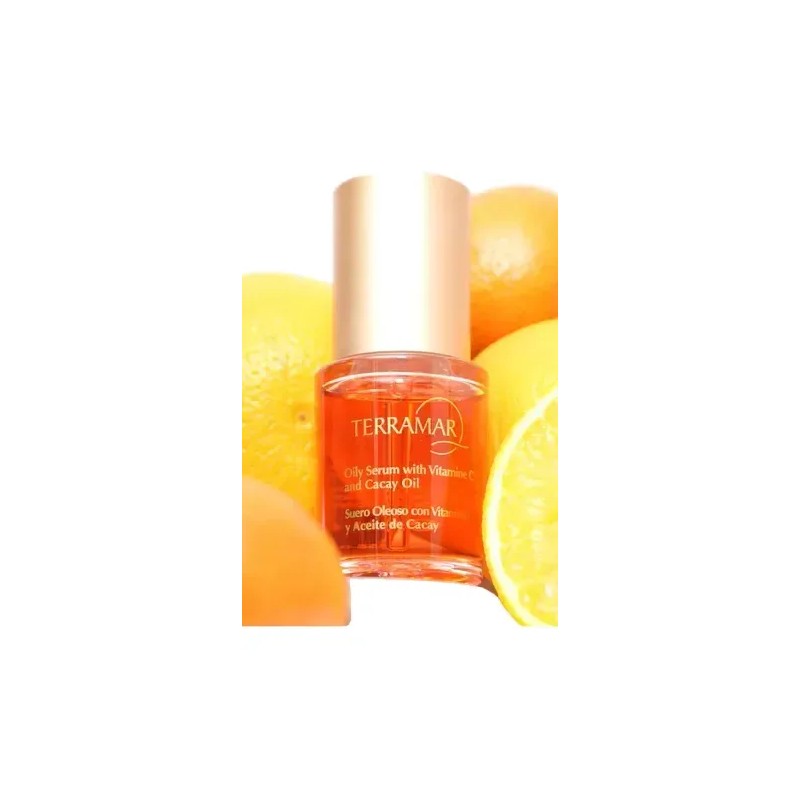 Suero Facial Oleoso Vitamina C Y Aceite De Cacay