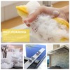 Antibacterial Microfibre Cleaning Sponges 5 Pieces Microfiber Dishwashing Sponge Refill