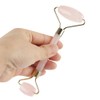 Natural Double Head Rose Quartz Jade Stone Roller & Scrapping