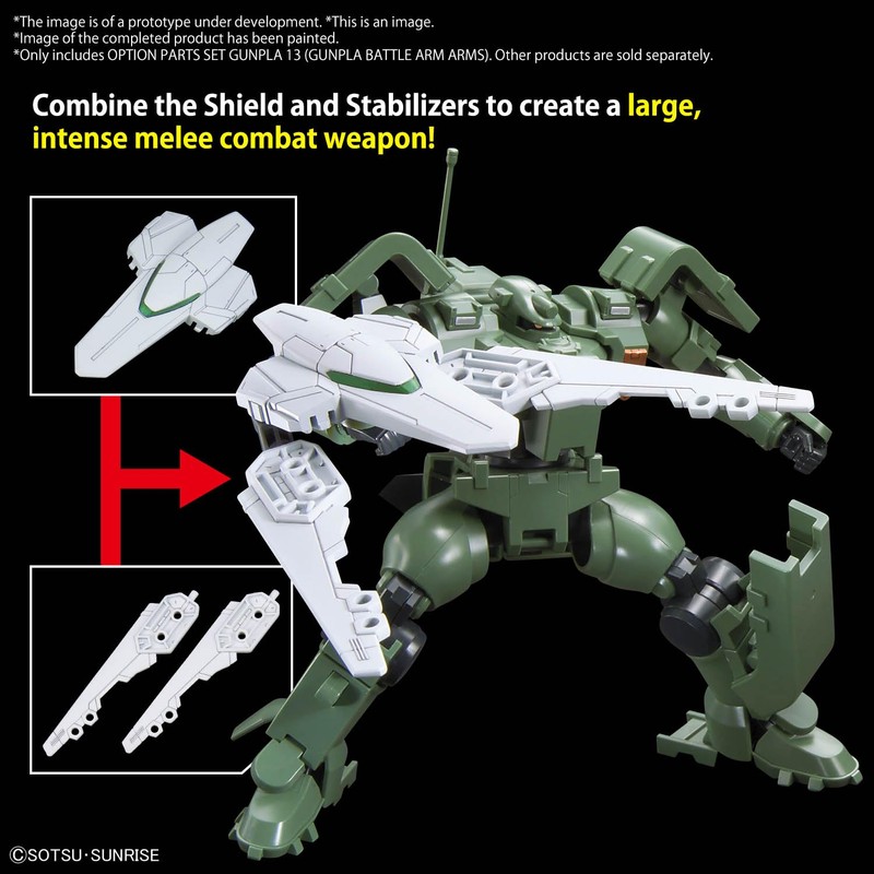 BANDAI SPIRITS Option Parts Set Gunpla 13 (Gunpla Battle Arm