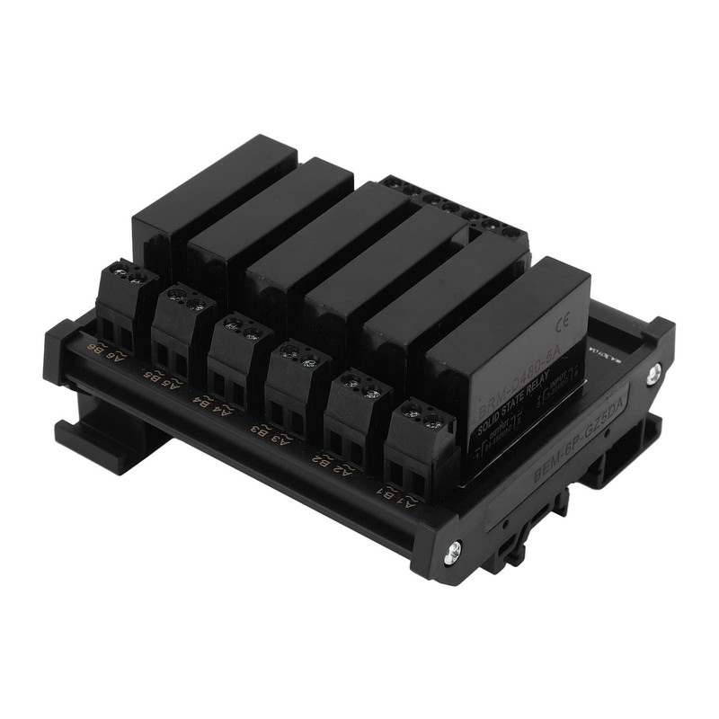 6 Channel DC to AC Solid State Relay 3‑32VDC Input
