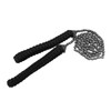 Camping Chainsaw 36in Black Manganese Steel 49 Knots Folding Chain