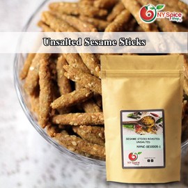 NY Spice Shop Honey Roasted Sesame Sticks – 5 Pound Honey Sticks - Honey Sesame Sticks - Sesame Sticks Snacks - Gourmet Snacks - Deliciously & Fresh Sesame Seed Snacks bulk for Midday