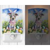 Caroline's Treasures Catahoula Easter Egg Hunt Ceramic Night Light Compact,