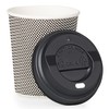 Signature Packaging - Ripple Paper Coffee Cups with Lids -