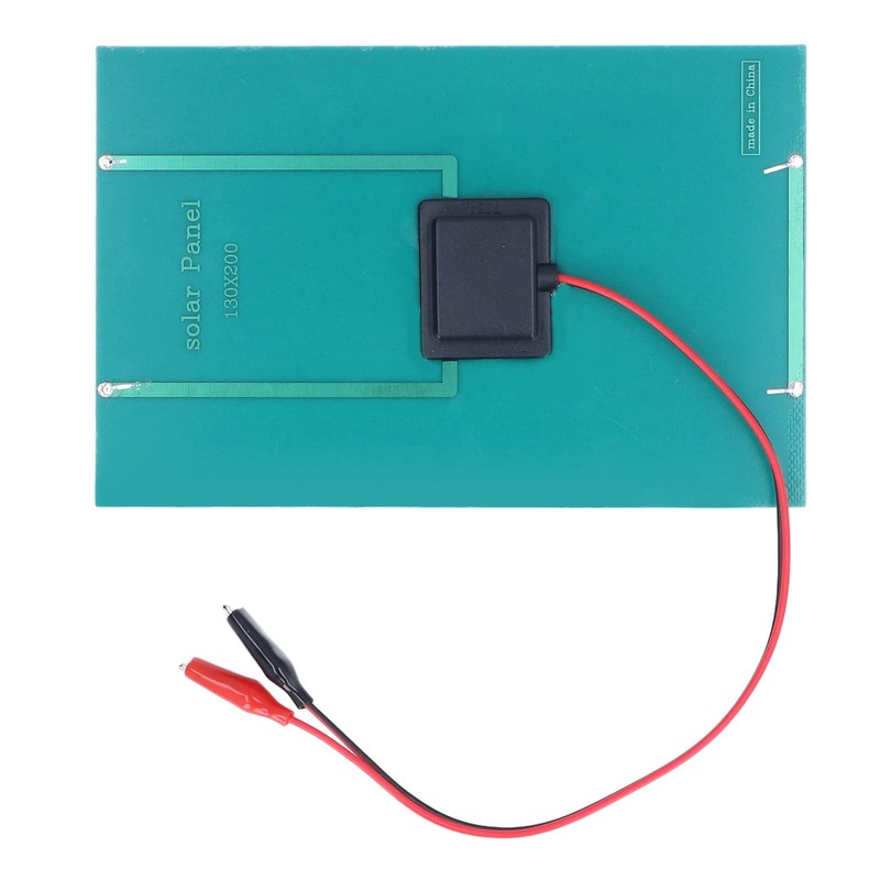 Nimomo Solar Panel 4.2W 18V Monocrystalline Silicon for Home Lighting,