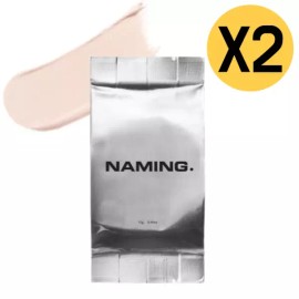 Naming 네이밍 제로 그래비티 커버 업 쿠션 리필 17N X2개 BNA Naming Zero Gravity Cover Up Cushion Refill 17N X2 BNA