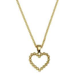 Celesta Gold Women's Pendant with Chain 375 Gold 42 cm Shiny Yellow 500341378-42-2